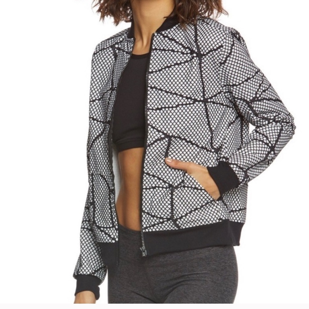 Beyond yoga bomber jacket